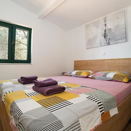 Isolated With A Swimming Pool Cove Modrave, Sibenik - 20191 Apartment *